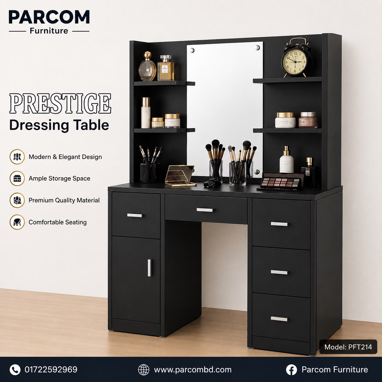 Parcom Prestige Dressing Table