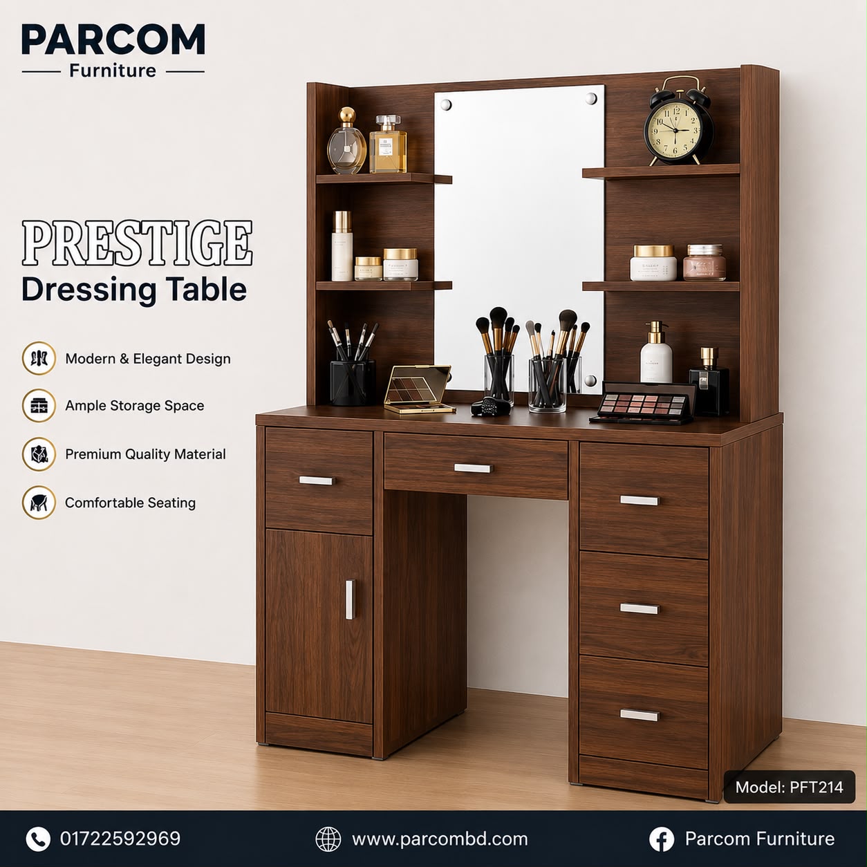 Parcom Prestige Dressing Table