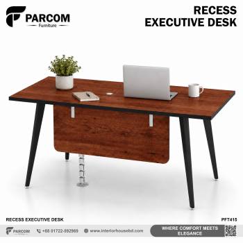 Recess Executive Desk