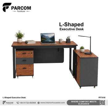 L-Shaped Executive Desk